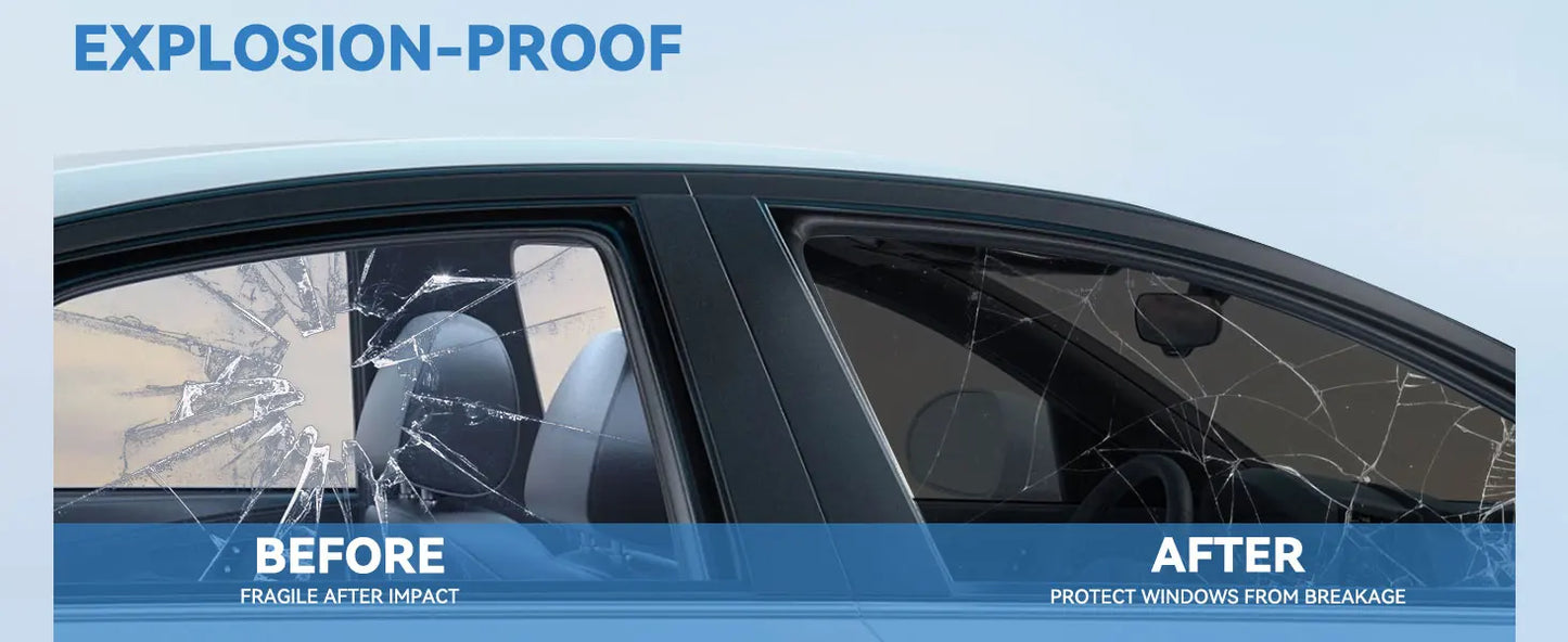 50cmx3/10m Car Window Tint Film Privacy Vinyl Foils Sunshade Stickers Windows Cover Protector Glass UV Sun For Cars Solar Shade