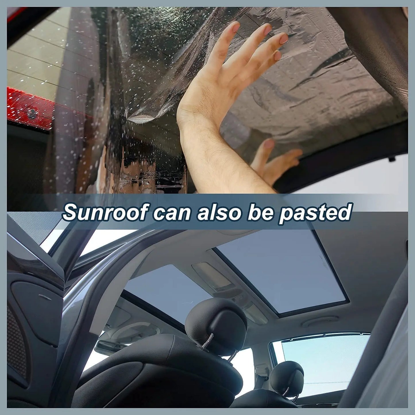 50cmx3/10m Car Window Tint Film Privacy Vinyl Foils Sunshade Stickers Windows Cover Protector Glass UV Sun For Cars Solar Shade